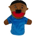 African American Family Puppets Set of 4_2