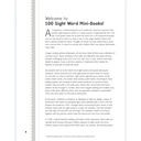 100 Sight Word Mini-Books Activity Book Grades K-2_2