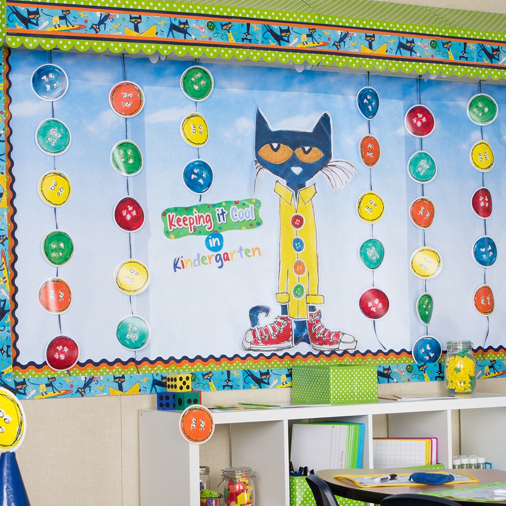 Pete the Cat® Keeping It Cool In...Bulletin Board Set_2