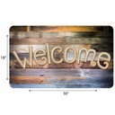 Reclaimed Wood Welcome Mat 18" x 30"_2