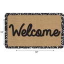 Burlap Composition Welcome Mat 18" x 30"_2
