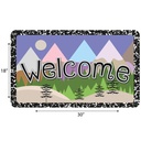 Magic Mountains Welcome Mat 18" x 30"_2