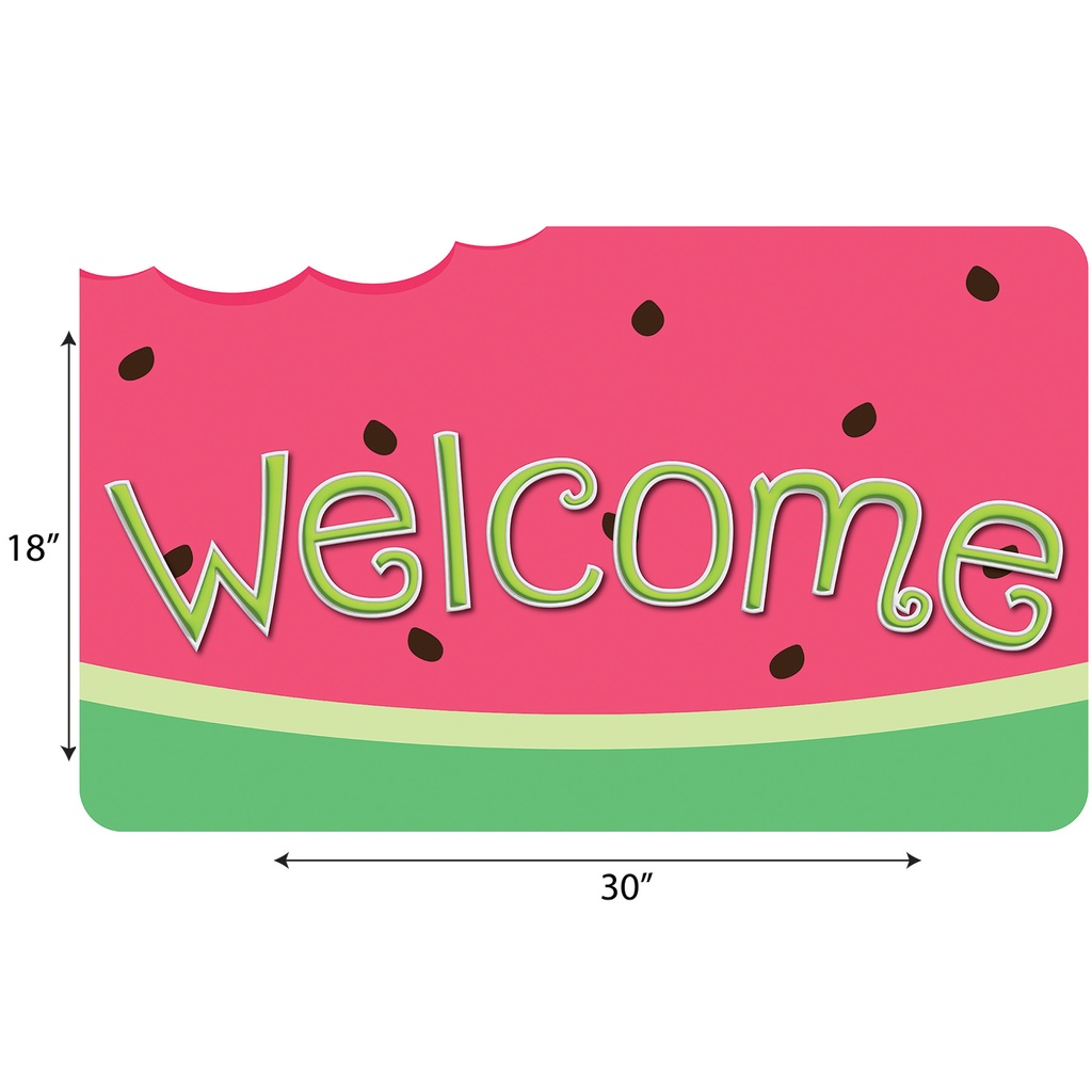 Watermelon Welcome Mat 18" x 30"_2