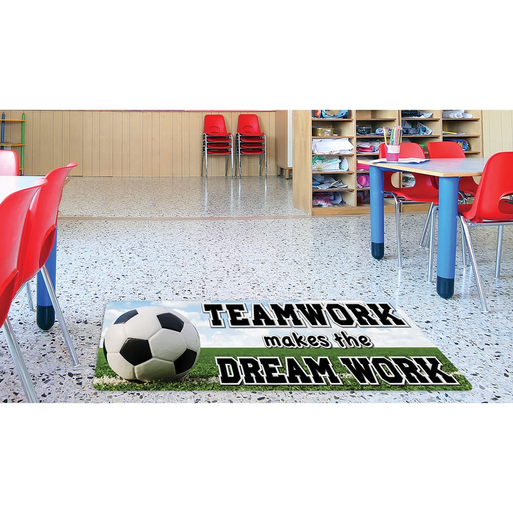 Soccer Teamwork Mat Runner 15.5" x 47"_2