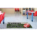 Football Teamwork Mat Runner 15.5" x 47"_2