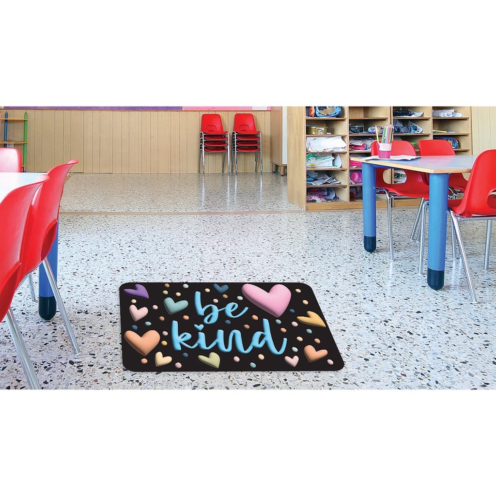 Smart Poly™, The Original Fun Mat™, Welcome Mat, 15.5" x 23.5", Be Kind_2