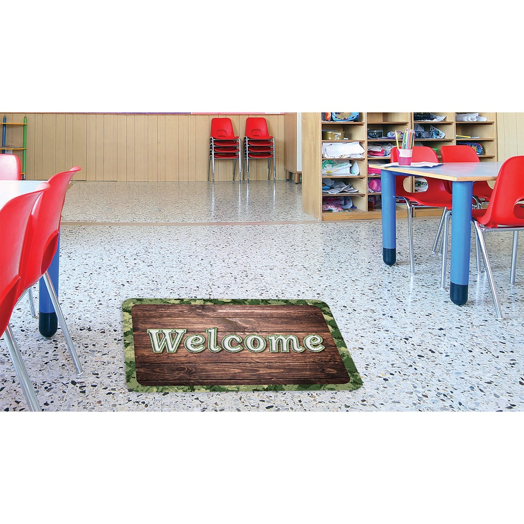 Camo Wood Welcome Mat 15.5" x 23.5"_2