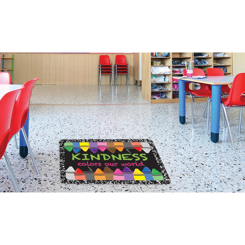 Kindness Colors World Welcome Mat 15.5" x 23.5"_2
