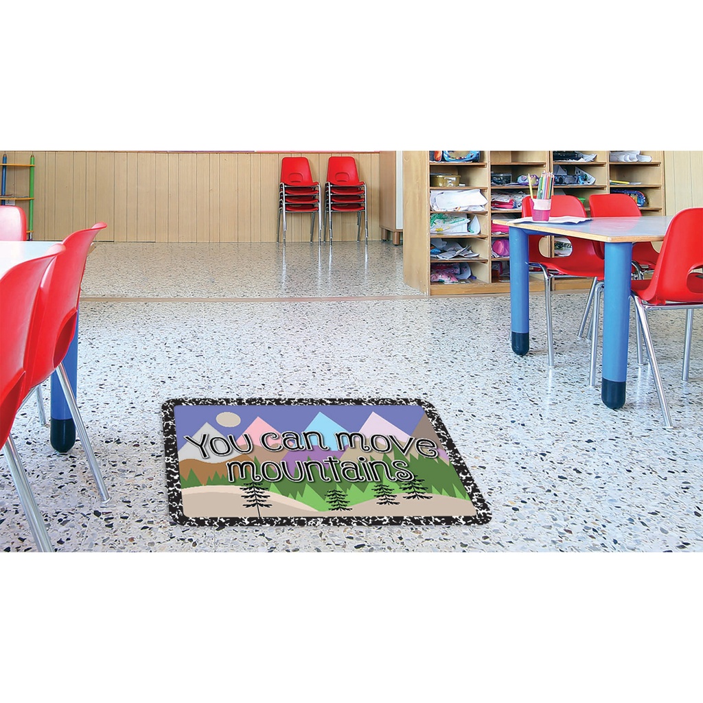 You Can Move Mountains Welcome Mat 15.5" x 23.5"_2