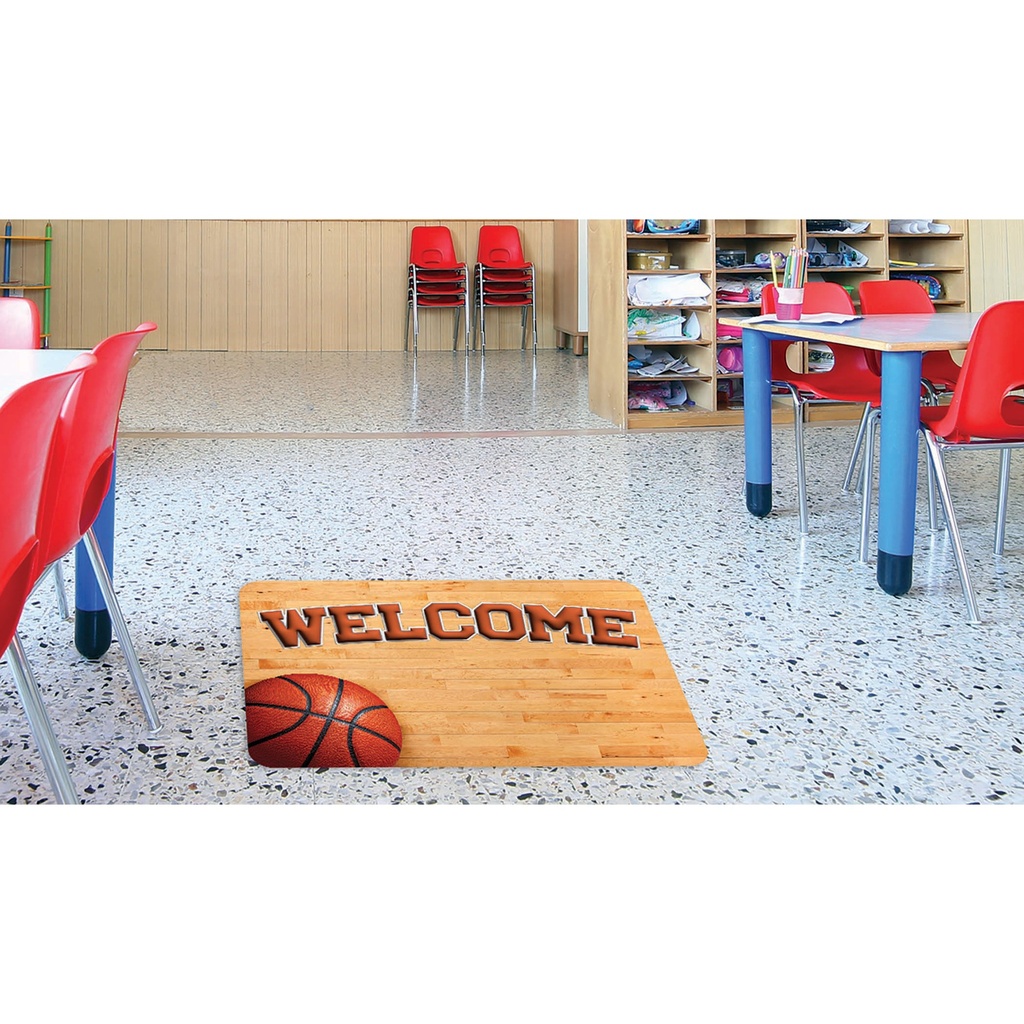 Basketball Welcome Mat 15.5" x 23.5"_2