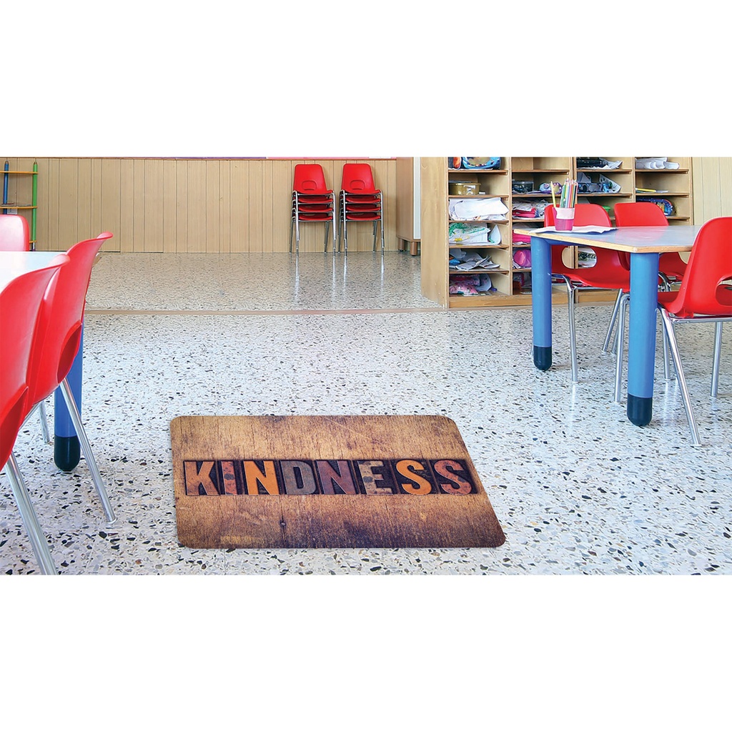 Kindness Letterpress Welcome Mat 15.5" x 23.5"_2