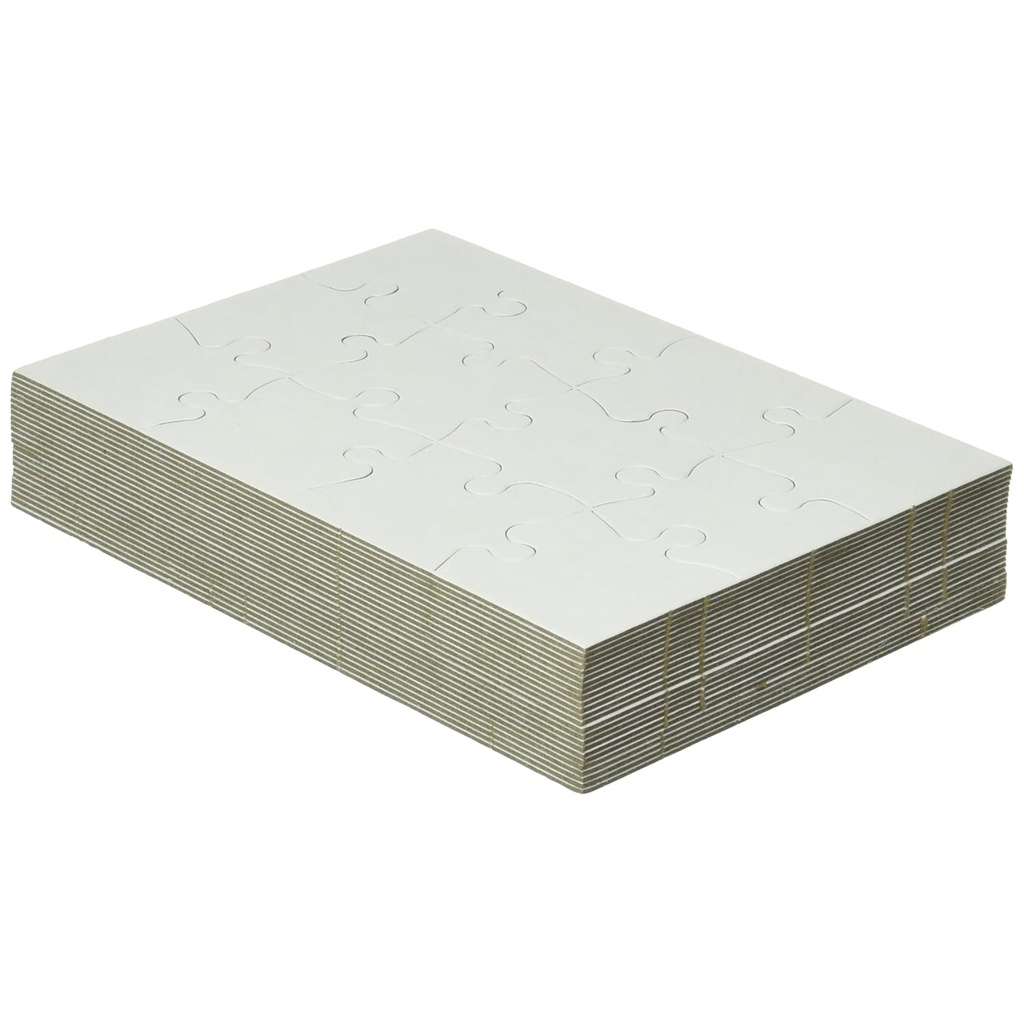 5 1/2" x 8" Rectangle 12 Piece Compoz-A-Puzzle® Pack of 24_2