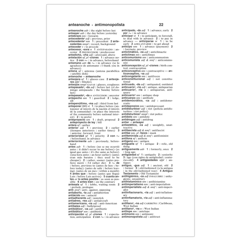 Hardcover Merriam-Webster's Spanish-English Dictionary_3