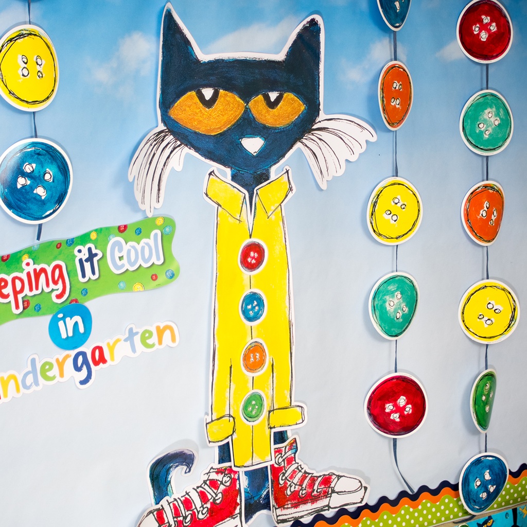 Pete the Cat® Keeping It Cool In...Bulletin Board Set_3