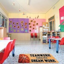 Basketball Teamwork Mat Runner 15.5" x 47"_3