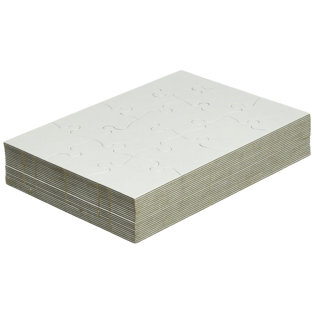 5 1/2" x 8" Rectangle 12 Piece Compoz-A-Puzzle® Pack of 24_3