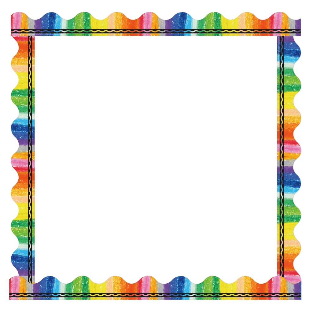 Crayola® Rainbow Deco Trim®, 37 Feet