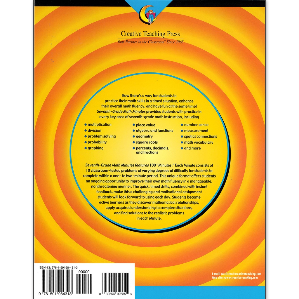 Math Minutes Book, Grade 7_1