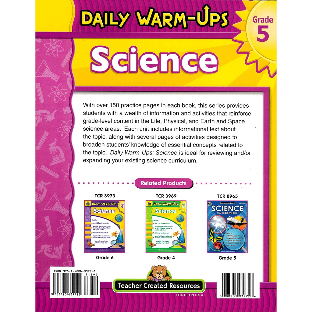 Daily Warm-Ups Science Book Grade 5_1