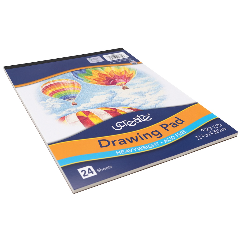 9" x 12" Heavyweight Drawing Paper Pad_1