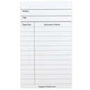 White Library Cards Pack of 500_1