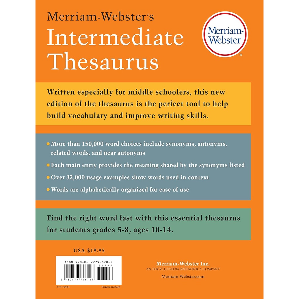 Merriam-Webster's Intermediate Thesaurus_1