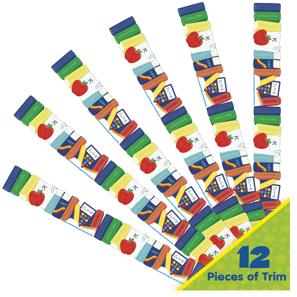 Books and Tools Extra Wide Deco Trim®, 37 Feet
