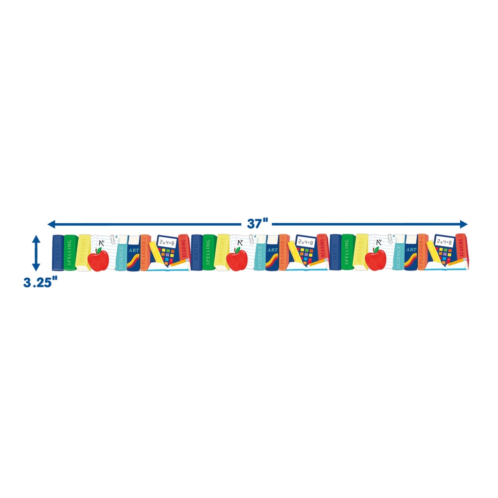 Books and Tools Extra Wide Deco Trim®, 37 Feet