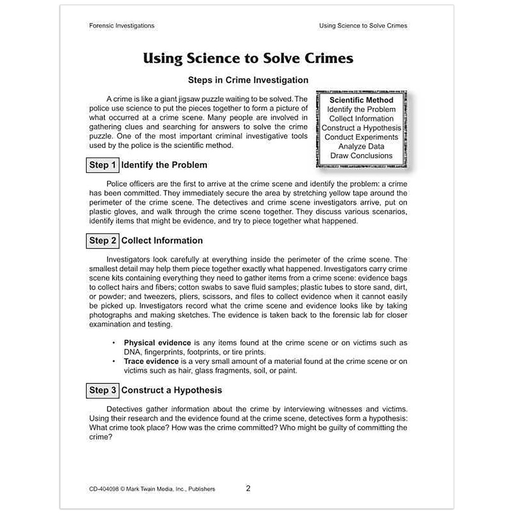 Forensic Investigations Resource Book Grade 6-8_2