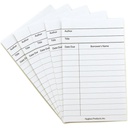 White Library Cards Pack of 500_2