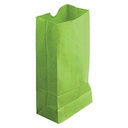 Lime Green #6 Gusseted Paper Bags Pack of 50_2