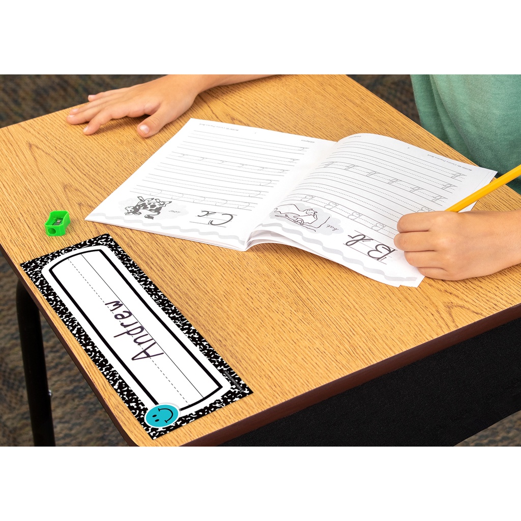 Cool for School Flat Name Plates_2