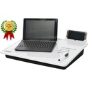 EzDesk 20" x 14" Magnetic Dry Erase Lap Desk with Graph Ruling Adjustable Tablet Dock & Accessories_2