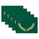 Gold Foil Stamped Green 10" x 13" Certificate Folders Pack of 30_2