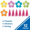 Happily Ever Elementary Retro Remix Flowers and Tassels Dimensional Accent_1