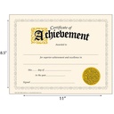 Certificate of Achievement Classic Certificates 30 ct_1