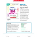 Small Groups, Big Results