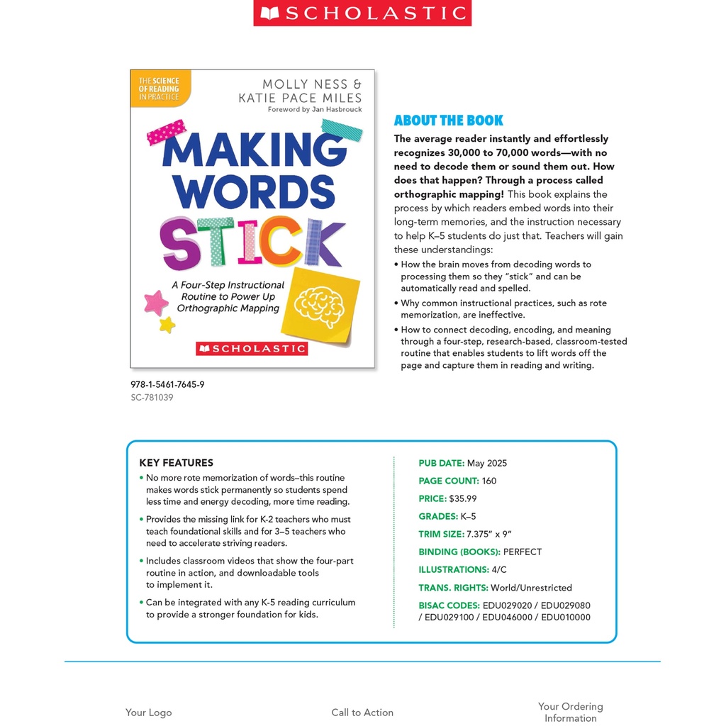 Making Words Stick