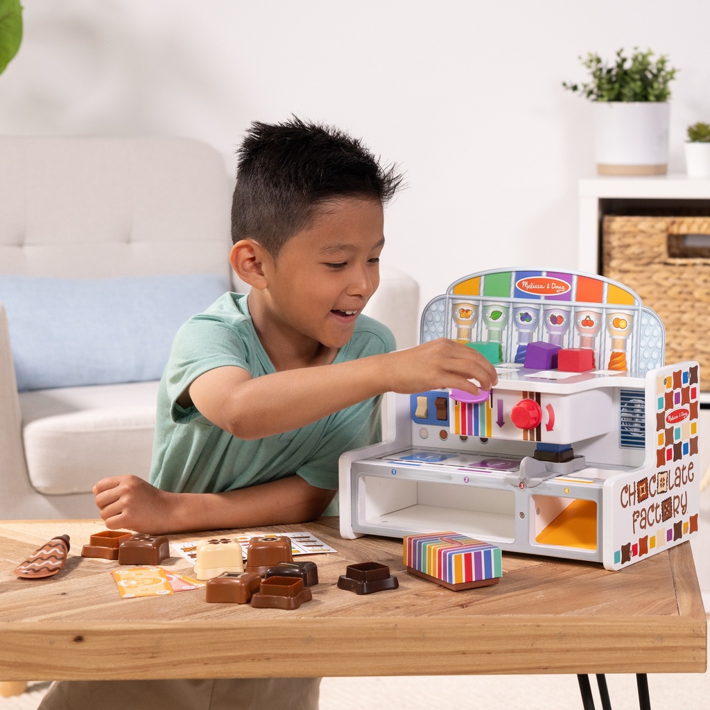 Wooden Chocolate Factory Play Set