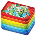 Puzzle Sorting Trays Set of 6
