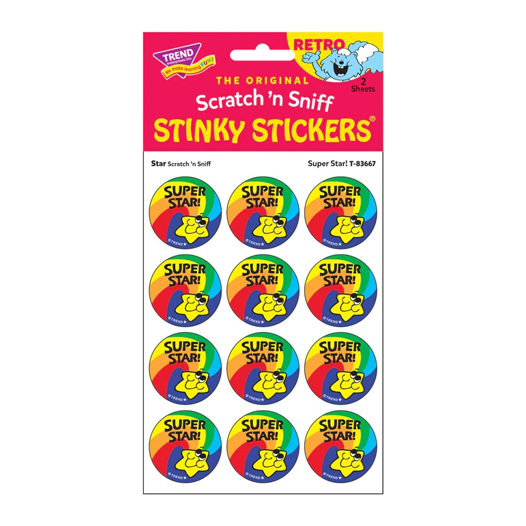 Super Star! Star Scent Stickers 