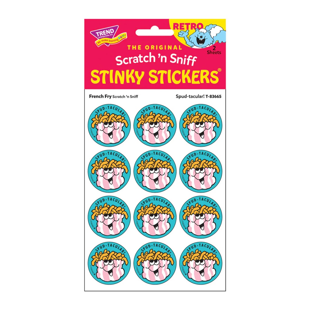 Spud-tacular! French Fry Scent Stickers