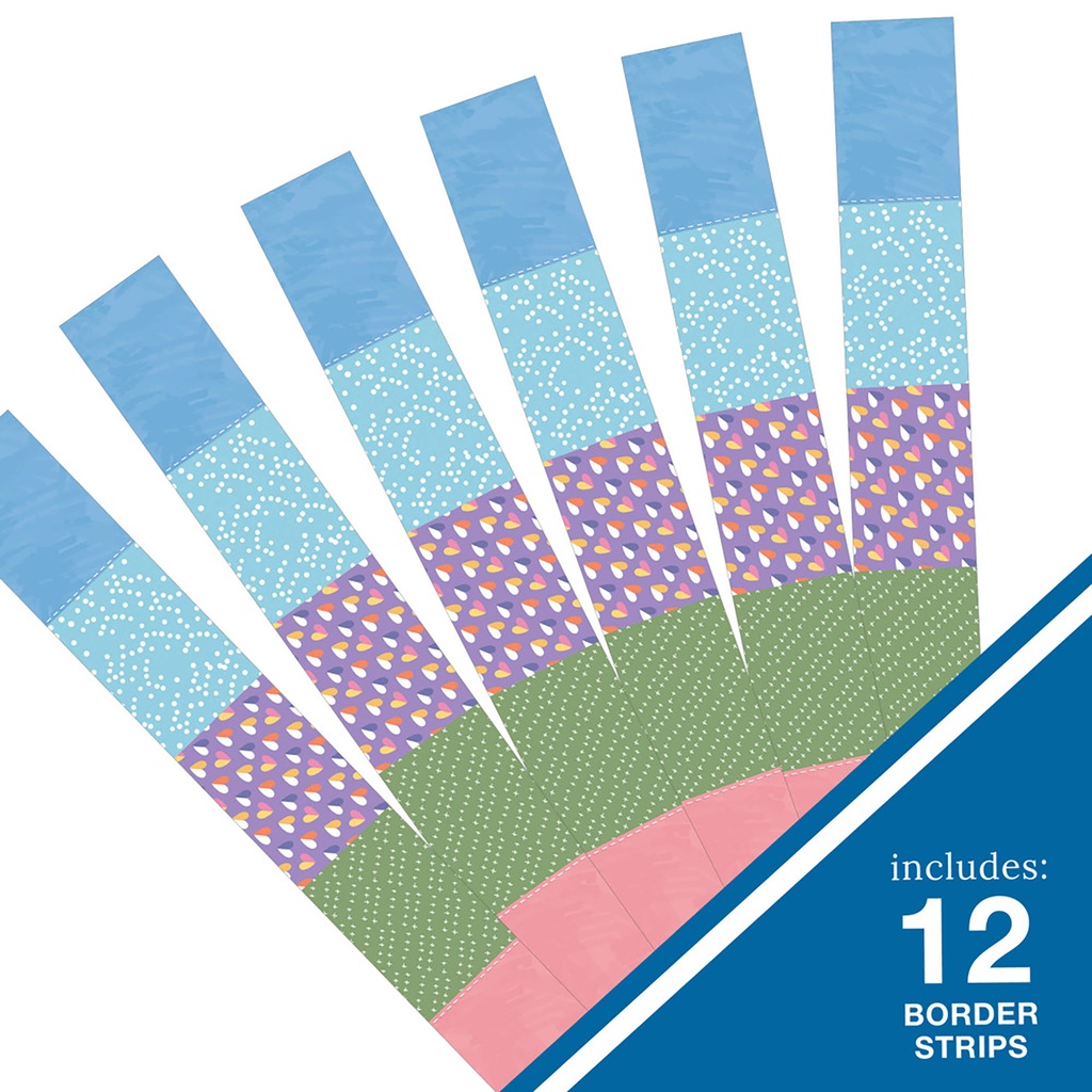 Crafty and Cool Patchmix Straight Border