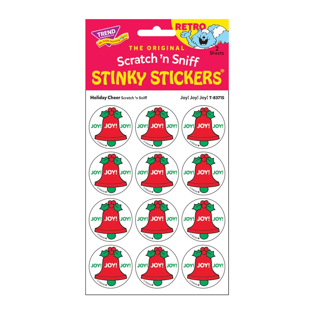 Joy! Joy! Joy! Holiday Cheer Scent Stickers