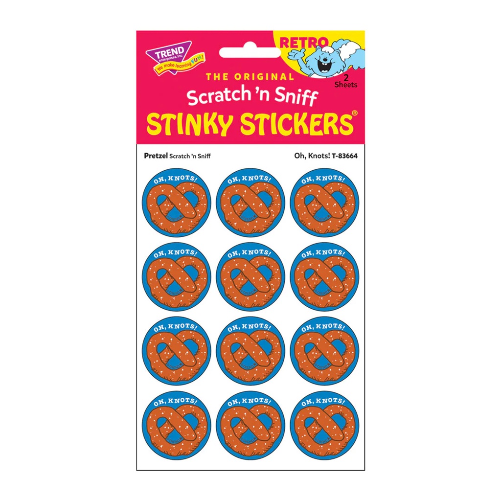 Oh Knots! Pretzel Scent Stickers