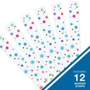 Happily Ever Elementary Retro Remix Bursts & Twinkles Straight Border