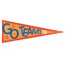 Happy 100th Day Paper Pennants