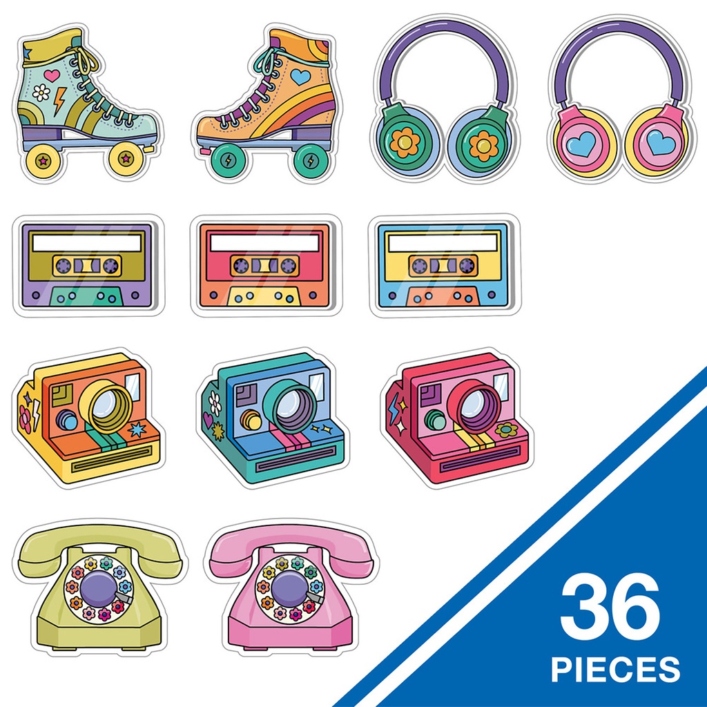 Retro Remix Cutouts