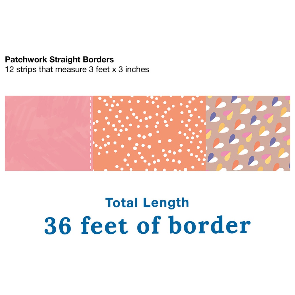 Crafty and Cool Patchmix Straight Border