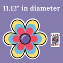 Happily Ever Elementary Retro Remix Jumbo Flowers Cutouts